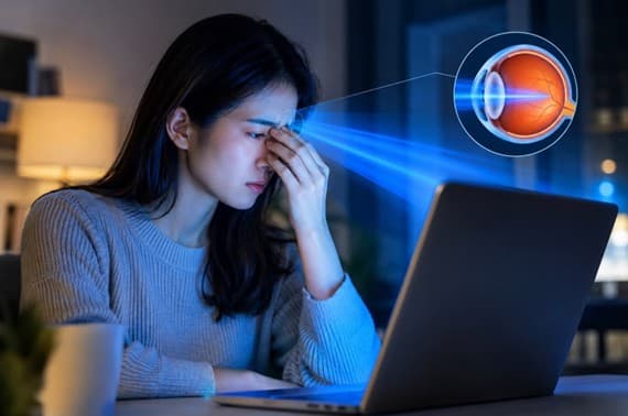 Sering Menatap Layar? Kenali Fakta Blue Light dan Dampaknya bagi Kesehatan Mata